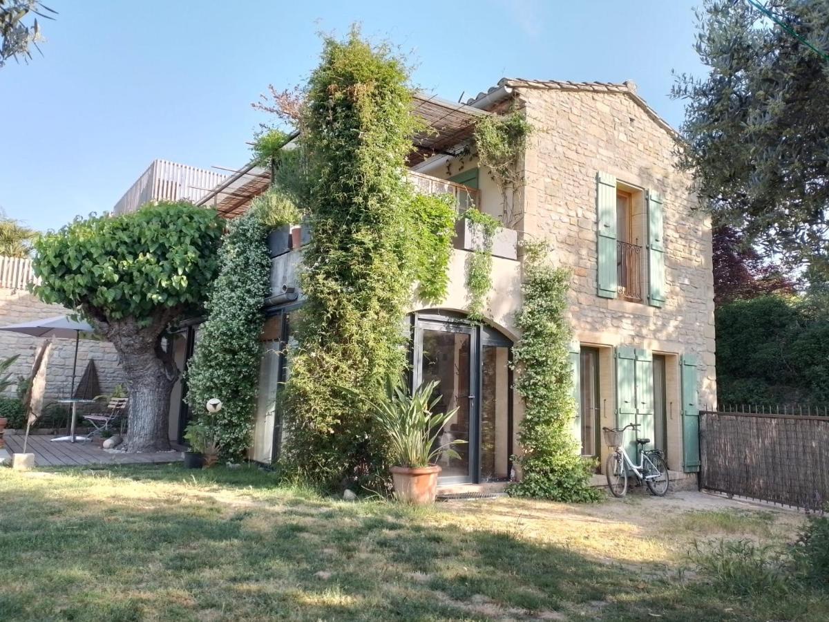 Montaren-et-Saint-Médiers Charming Stone Villa With Pool & Garden מראה חיצוני תמונה